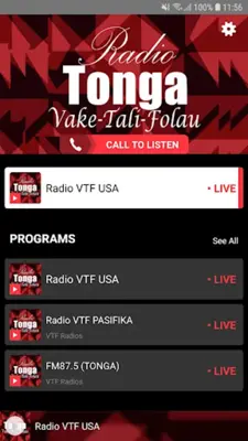 Radio Tonga Vake-Tali-Folau USA android App screenshot 2